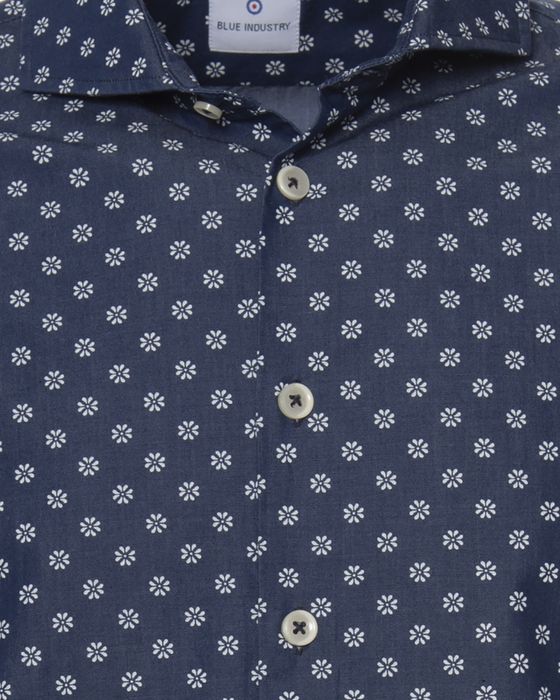Blue Industry Casual Overhemd LM