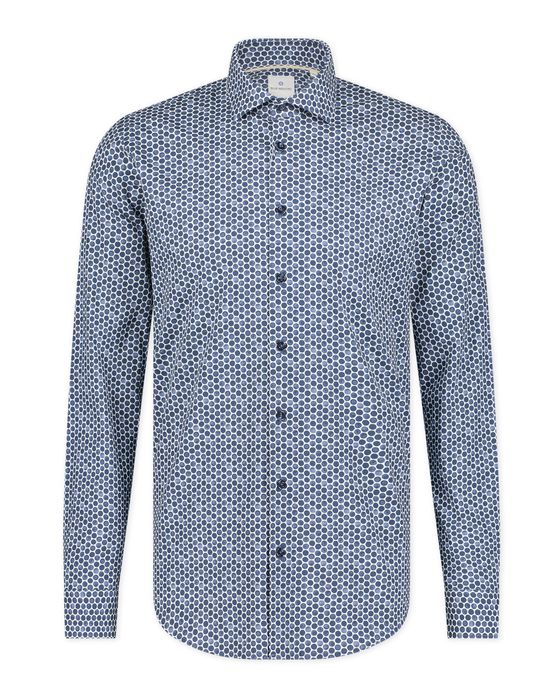 Blue Industry Casual Overhemd LM
