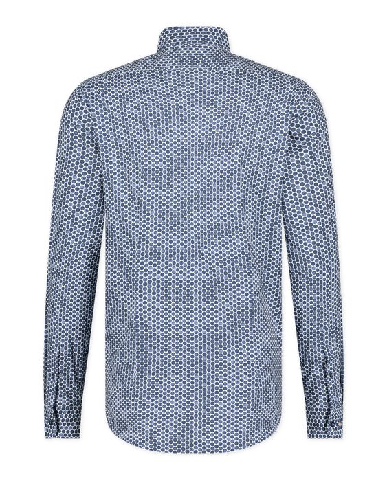 Blue Industry Casual Overhemd LM