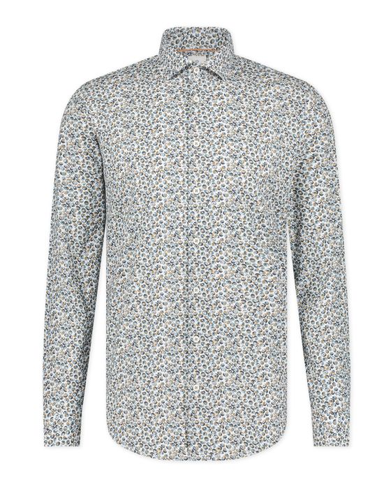 Blue Industry Casual Overhemd LM