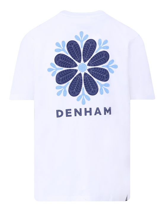 DENHAM Sashiko Indigo T-shirt KM