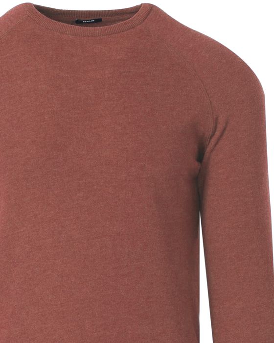 DENHAM JV Raglan Trui ronde hals 