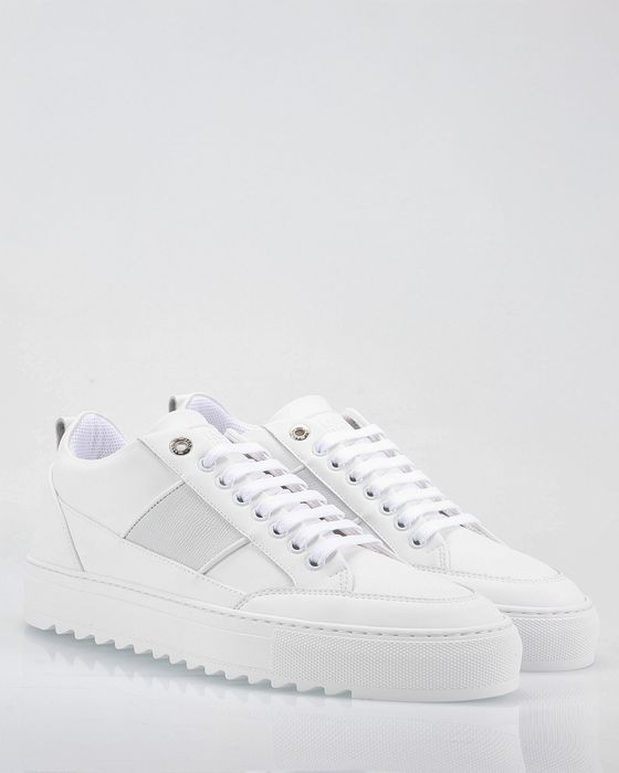 Mason Garments Tia Sportivo Tonal White Sneakers