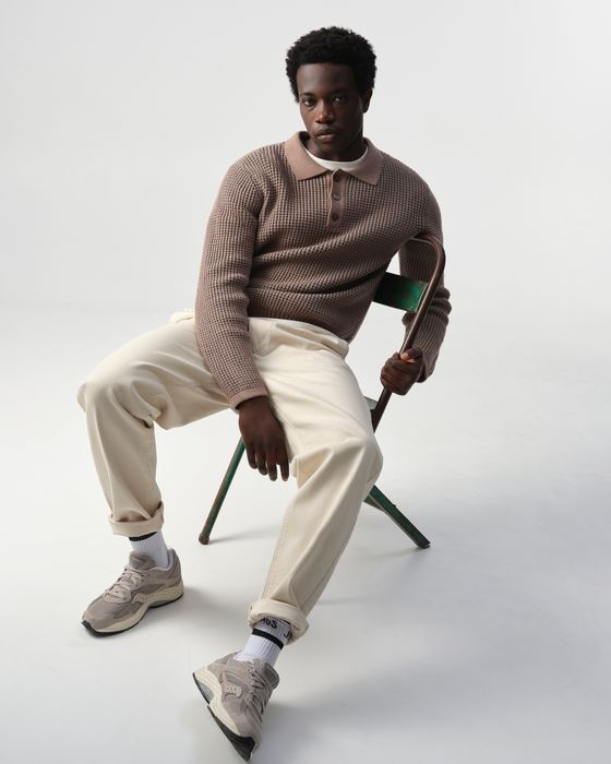 J.C. RAGS Polo Lange mouw