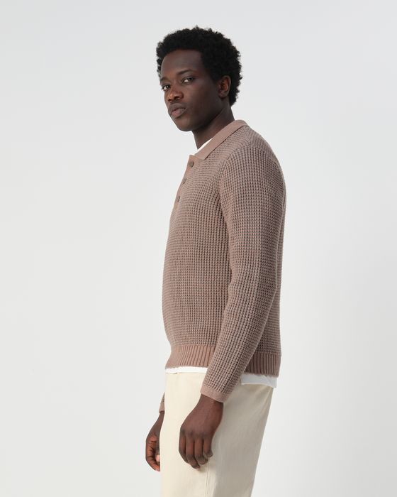 J.C. RAGS Polo Lange mouw