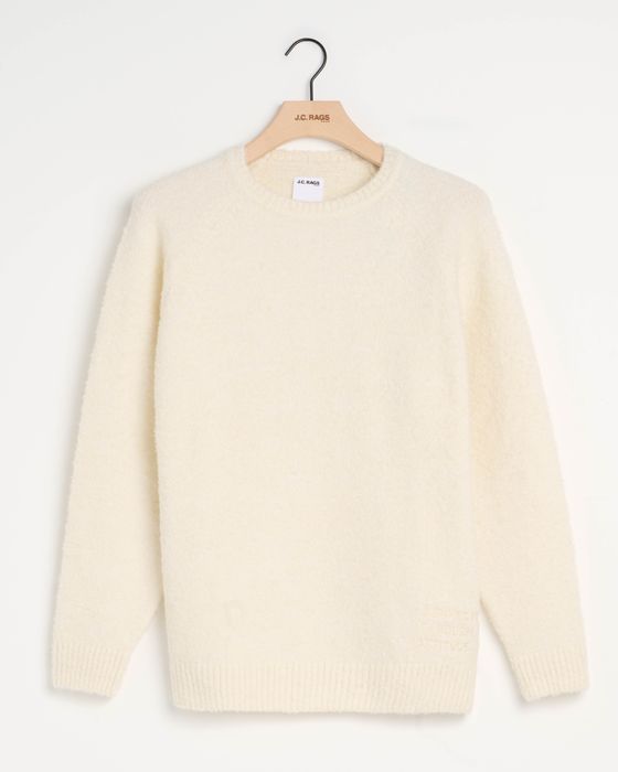 J.C. RAGS Buck Trui ronde hals