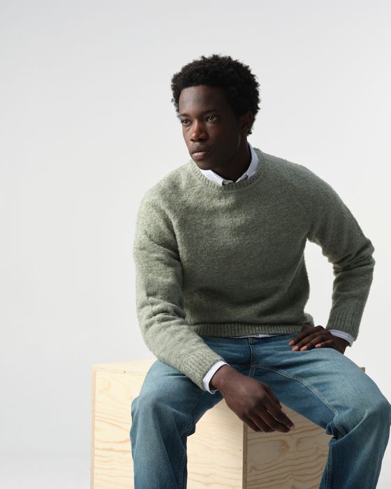 J.C. RAGS Buck Trui ronde hals