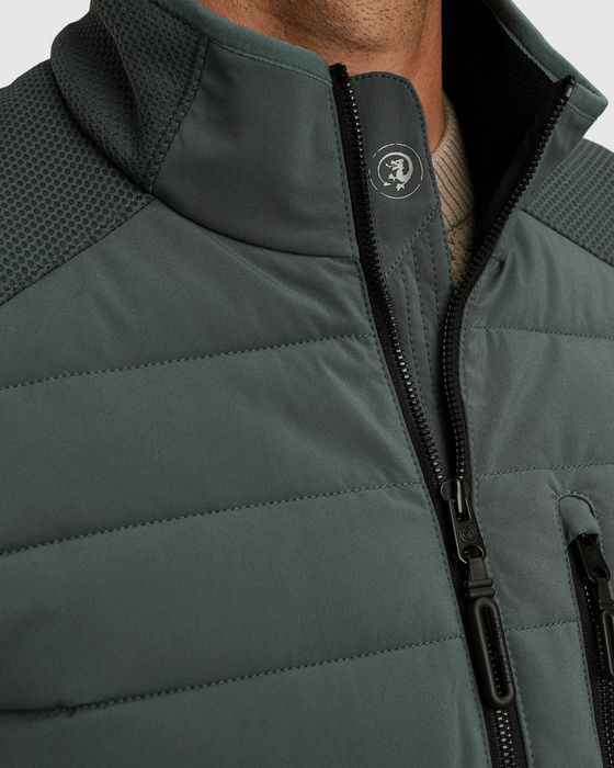 Cast Iron Gewatteerde jas