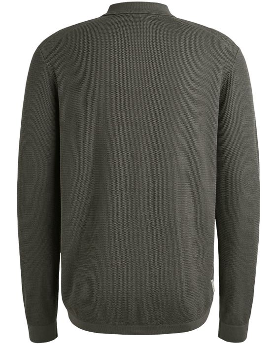 Cast Iron Polo Lange mouw