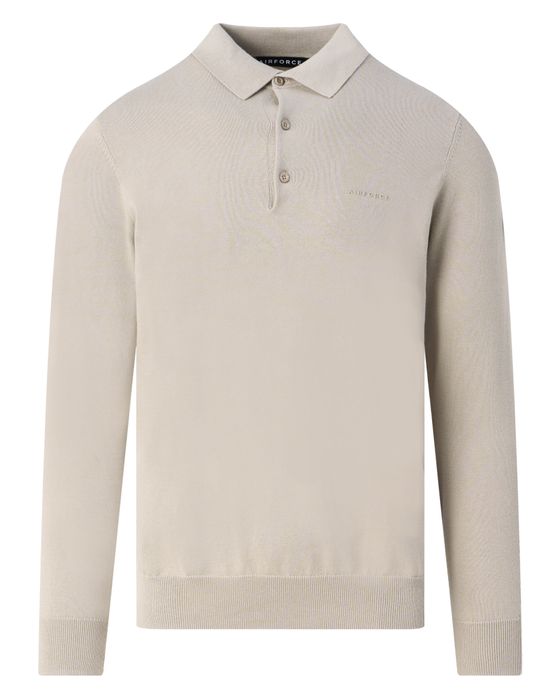 Airforce Polo Lange mouw