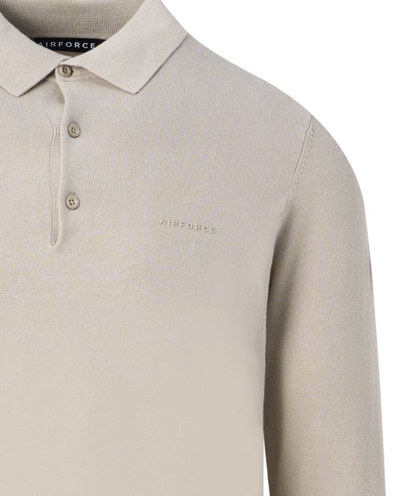Airforce Polo Lange mouw