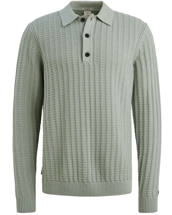 Cast Iron Polo Lange mouw